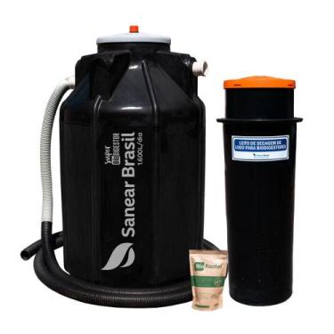 Imagem de Fossa Biodigestora 1600L/dia + Vala de Infiltração e Leito - Sanear Br