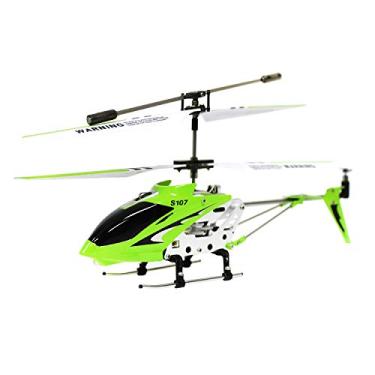 Imagem de Syma S107 3 Channel RC Helicopter with Gyro, Green
