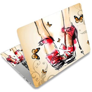 Imagem de Adesivo reutilizável de salto alto 11,6 12,1 13 13,3 14 15 15,4 15,4 15,6 polegadas Netbook Laptop Skin adesivo reutilizável para Apple Acer Leonovo Sony Asus Toshiba Hp Samsung Dell FY-NEK-006