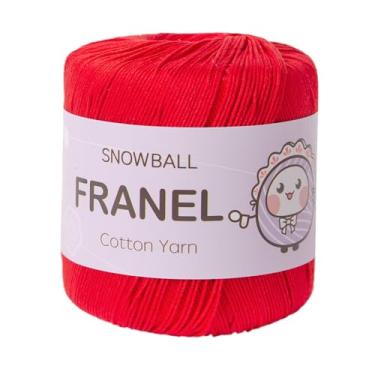 Imagem de Franel Fio de algodão mercerizado - Fio de qualidade premium para crochê, renda, tricô manual, bordado, artes e artesanato - Fibra natural com durabilidade e brilho excepcionais (1, 08)