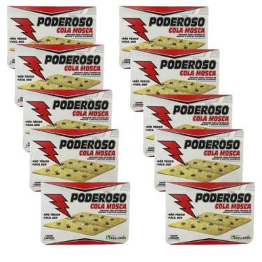 Imagem de Moscas Kit 10 Unidades Cola Moscas Poderoso Kelldrin