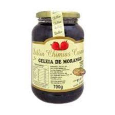Imagem de Geléia Dillin Chimia Caseira 700gr - Escolha o Sabor, Morango