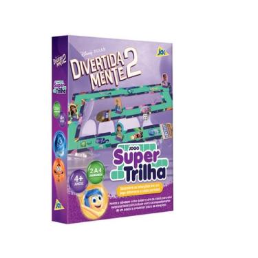 Imagem de Jogo Divertida Mente 2 Tabuleiro Jak Super Trilha - Toyster