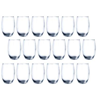 Imagem de Copo Vidro Duravel Redondo Aruba 465ml Nadir Transp - 18 Un - NADIR FI