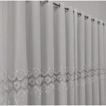 Imagem de Cortina Gripir Argola Forro Microfibra 6,00x2,60 - Salvatex Confecções