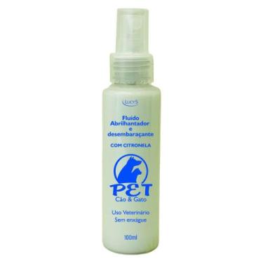 Imagem de Spray Fluído Pet Desembaraçante e Abrilhantador c/ Citronela - Lucy's