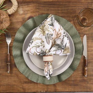 Imagem de Jogo Americano Copa E Cia Avulso Luna Wave Olive