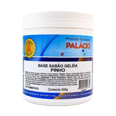 Imagem de Base Sabão Geléia Pinho  500 g - Palácio das Artes e Essências
