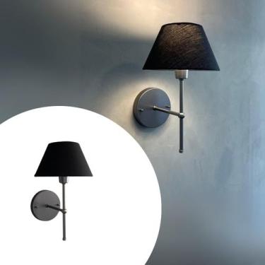 Imagem de Arandela Luminaria de Parede Classica de Sala ou Quarto Com Cupula Tec