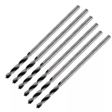 Imagem de Kit C/ 6 Broca Mourão 5/16- 250mm P/madeira,fibrocimento - Saint