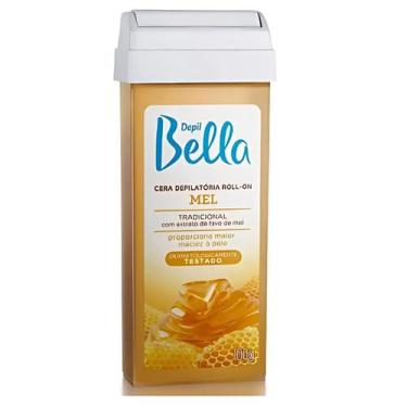Imagem de Kit 24 Cera Dep Roll-on Mel Depil Bella 100g