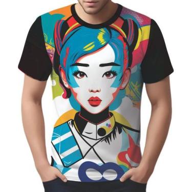 Imagem de Camisa Camiseta Tshirt K-pop Moda Coreana Pop Art Ásia 7 - Enjoy Shop,