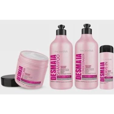 Imagem de Kit Tratamento Capilar Desmaia - Hidrata e Reduz o Volume - Facinatus