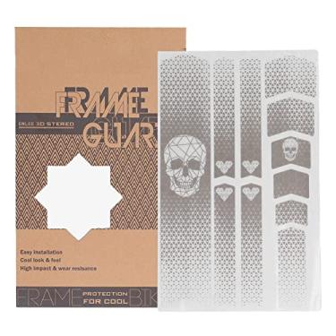 Imagem de Fita de Quadro de Ciclismo ZAWELIYO, Adesivo Protetor de Quadro de Ciclismo Em PVC Decorativo Espessado e Resistente Ao Desbotamento para Tubo Superior de Ciclismo, Suporte de