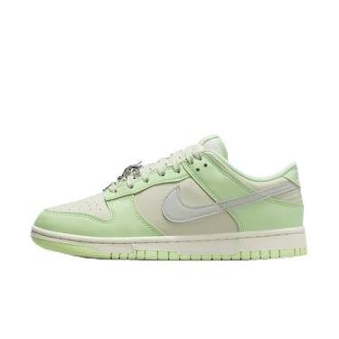 Imagem de Nike Tênis feminino Dunk Low Next Nature SE (FN6344-001, vidro marinho/verde vapor/vela/prata clara) tamanho 35