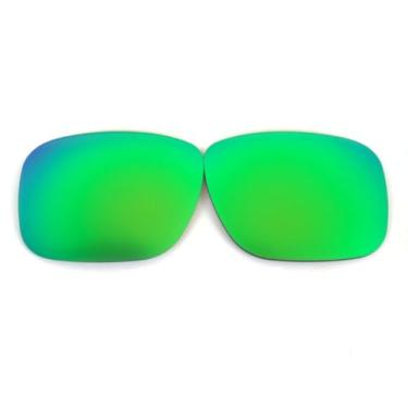 Imagem de Lentes de reposição Galaxy para óculos de sol Oakley Sylas OO9448 multiseleção, Verde polarizado