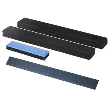 Imagem de Pintando Carro, Kit 3 Taco Lixador Manual Taco Fatiado E Regua De Massa Quantidade de cascalhos:0;Cor:Azul