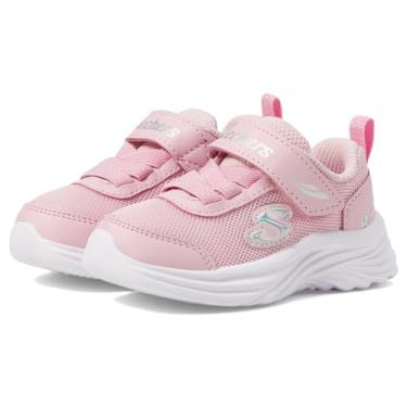 Imagem de Skechers Tênis feminino Dreamy Dancer-Frienship Vibe, Rosa claro, 8 Toddler