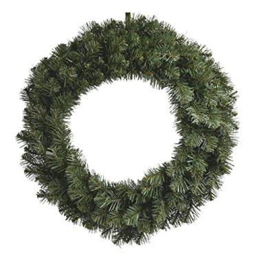 Imagem de Belas Guirlanda de Natal verde para porta da frente anel duplo de ferro guirlanda de outono engrossada guirlanda para parede de fundo decorativo diverso