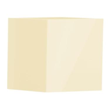 Imagem de Vaso Fibra De Vidro Quadrado Texas P 50cm Vietnamita Caixa Decoração (Areia)