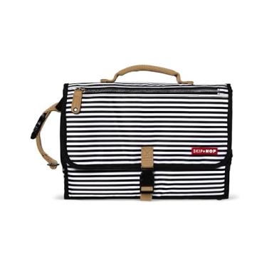 Imagem de Trocador Portátil Listras Preto e Branco, Skip Hop, Preto e Branco