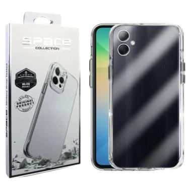 Imagem de Capa Capinha SPACE CASE Clear Ultra Resistência Híbrida Compatível Samsung Galaxy A06