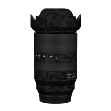 Imagem de Película protetora para lente de câmera para Tamron 17-70 mm F2.8 adequada para câmera Fujifilm X Mount 17-70 2.8 (Shadow Camo Black)