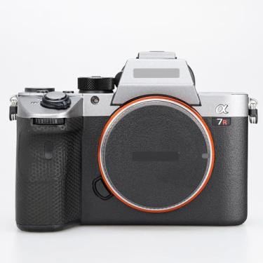 Imagem de JERXTTON Adesivo de capa de câmera para Sony A7III A7M3 A7R III película protetora antiarranhões decoração A7 III A7R3 (prata fosco + preto fosco)