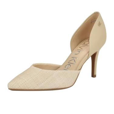 Imagem de Calvin Klein Gloria Pump feminino, Light Natural 112, 41