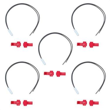 Imagem de Kit 5 Sensor Geladeira Electrolux DF34A DW52X RFE39 DT52X - Brazan