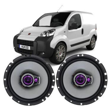 Imagem de Kit Alto Falante Pioneer Dianteira Porta Fiorino 100w Par, Preto