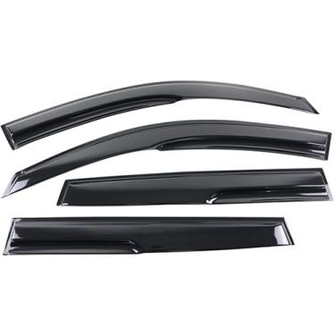 Imagem de Fita TYG para viseiras de janela serve para Toyota RAV4 2006-2012, defletores de vento de janela automáticos laterais, ventshade, protetores de chuva para carros/caminhões