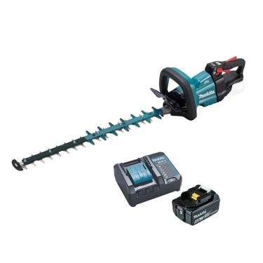 Imagem de Aparador De Cerca Viva Bateria Lâmina 60cm 18V 5Ah DUH601ZP Makita