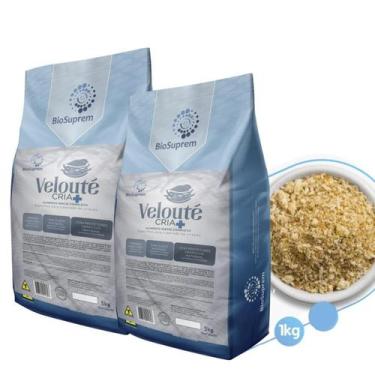 Imagem de Kit 2 Farinhada Velouté Cria 1Kg Biosuprem Passáros
