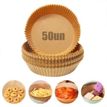 Imagem de Kit Papel Forro Antiaderente Airfryer e Cozimento em geral - Air Fryer