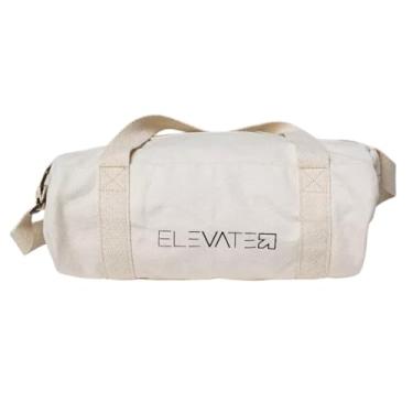Imagem de Bolsa Feminina Academia Mala Fitness Esportiva Casual Viagem Elevate (Branco, Único)