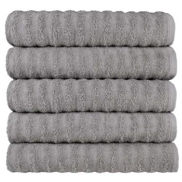 Imagem de Kit 5 Toalhas Banhão Gigante Super Absorção Macia - Ocean - Central To