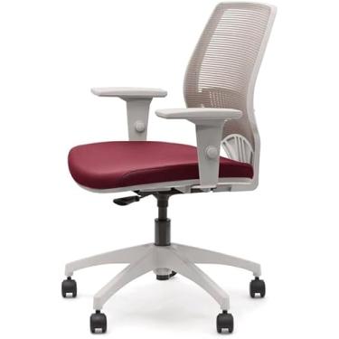 Imagem de Cadeira de Escritório Giratória Marelli You 213 Branca Bordô