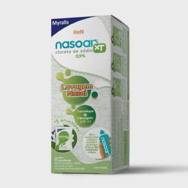 Imagem de Nasoar xt 1,67% lavagem nasal 15 envelopes - refil