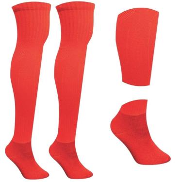 Imagem de Meião Futebol Adulto Profiss Original Kanxa Kit 12 Div Cores-Masculino