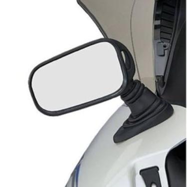 Imagem de Kit de espelho Polaris novo OEM para moto de neve IQ Par/conjunto duplo pivô grande angular