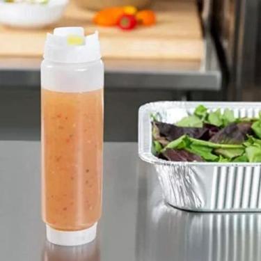 Imagem de  Bisnaga Invertida Fifo 720ml Molho Calda Tempero Foodtruck - WCAN