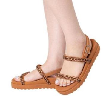 Imagem de Sandália Papete Feminina Ortopédica Leve Confortável-Unissex