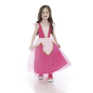 Imagem de Vestido Fantasia Infantil Princesa Aurora - Baby Fashion & Fun, 1A