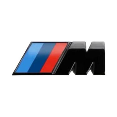 Imagem de Adesivo 3D BMW M Badge para Porta-Malas - Design M Power para M3, M5, 