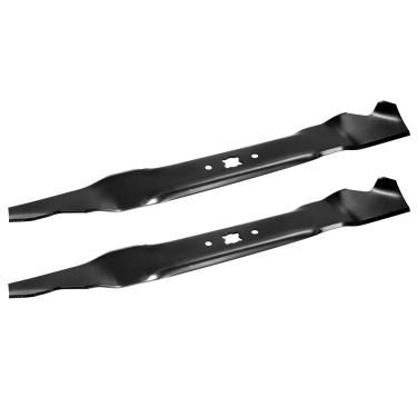 Imagem de Parts Camp Lâmina de cortador de grama mulching 942-0741a Lâmina de cobertura de 53 cm para MTD/Cub Cadet/Troy-Bilt 742-04100, 742-0741, 742-0741A, 942-0741, 942-0741A, 942-0741A, 942-0741A, 942-0741A Lâmina de Corte 2 Pacote Pacote