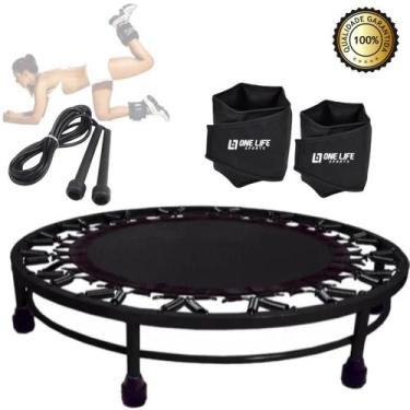 Imagem de Kit Aeróbico Funcional Mini Jump+ Caneleira 5 Kg + - Infinity