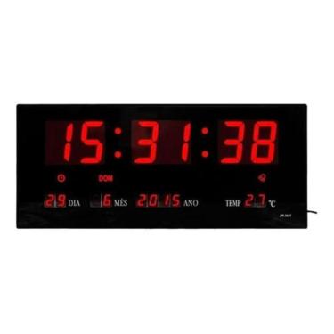 Imagem de Relógio De Parede Grande Led Digital P/ Academia Hospital - Lelong 