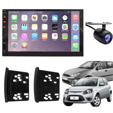 Imagem de Central Multimídia 2 Din Mp5 Ford Ka Câmera Moldura Tela