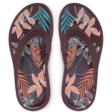 Imagem de Chinelo Feminino Boaonda EVA Alana Bordô Açaí 2312-101-004 Tamanho:35;Cor:Bordô